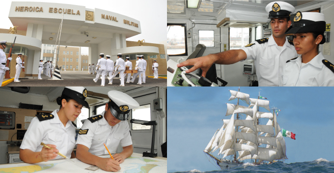 El sistema educativo naval brinda grandes oportunidades a la juventud.