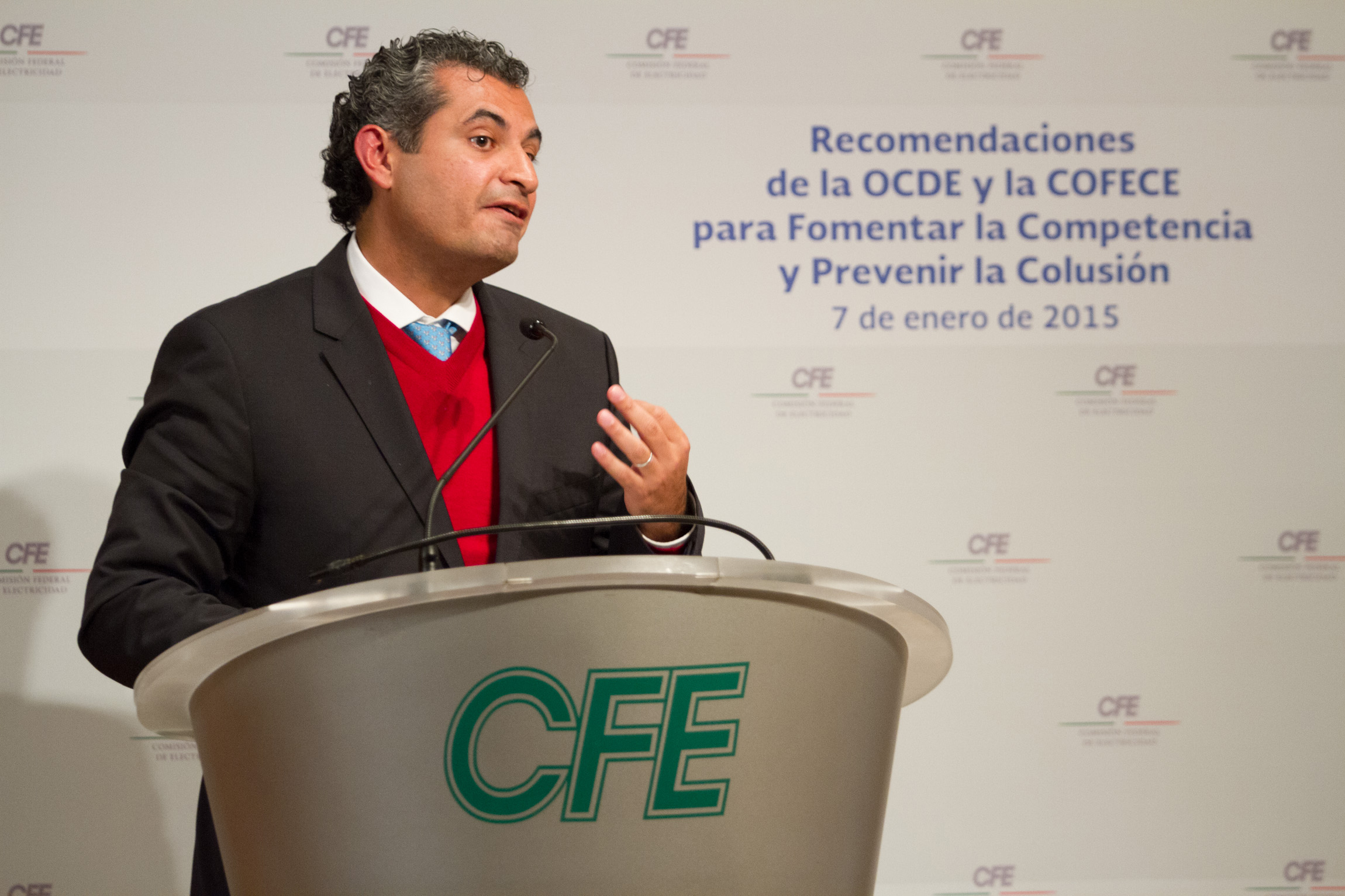 Enrique Ochoa Reza, director general de la Comisión Federal de Electricidad.